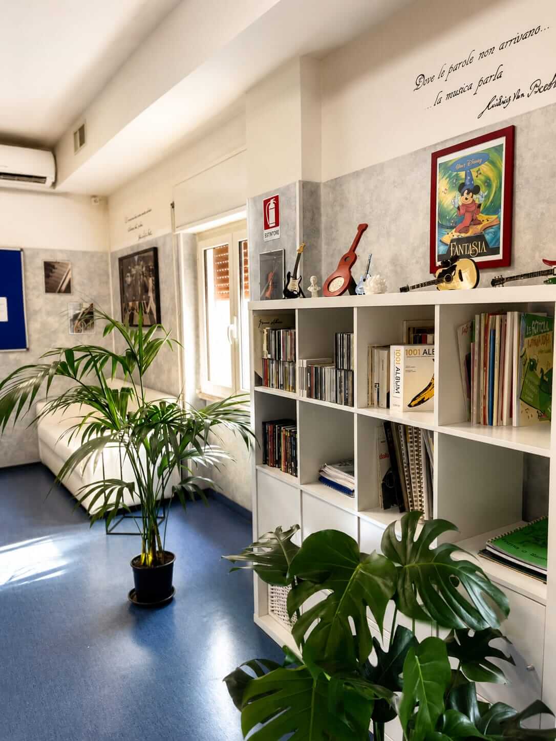 Spazi accoglienti al centro musicale tor vergata
