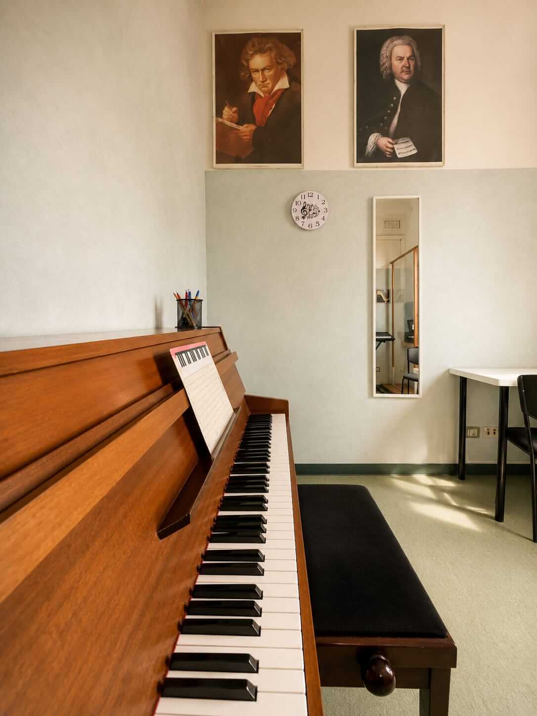 Spazi del Centro Musicale Tor Vergata