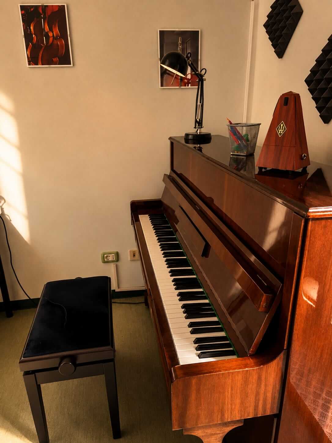 Strumenti musicali al Centro Musicale Tor Vergata
